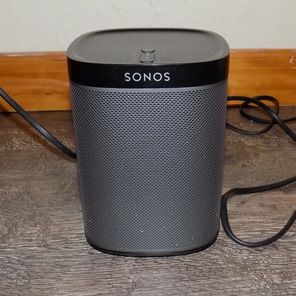 Sonos Play 1 Wireless Smart Speaker  Black Good WiFi Home Audio